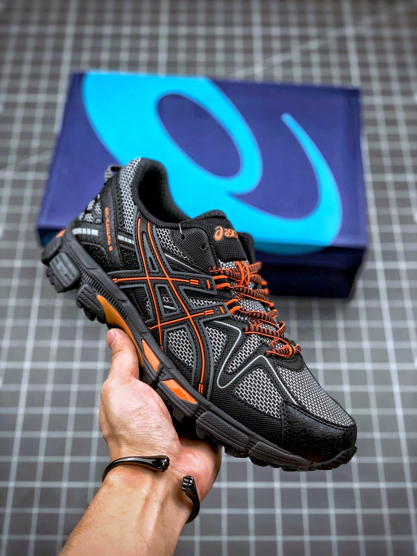 160 日本专业跑鞋品牌·ASICS/亚瑟士 Tiger Gel-Kahana 8代户外越野休闲运动跑步鞋
