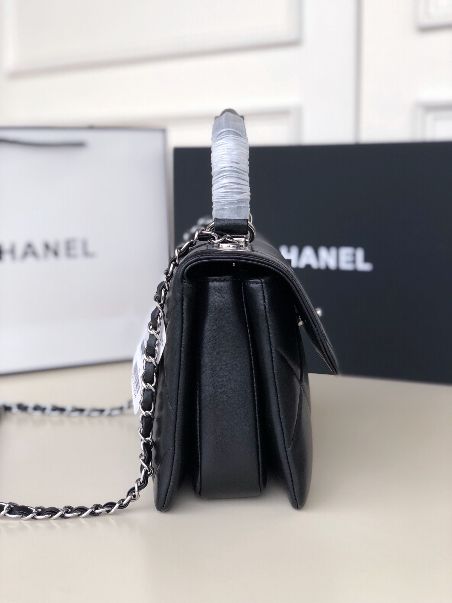 Chanel92236原单质量经典之作华丽与气质的前沿是你意想不到的尊贵皮种:原单进口小羊皮里配原版布五