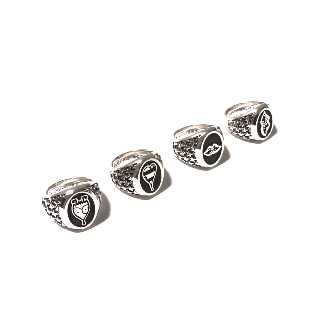 Chrome Hearts 开版 独家拍摄 （MZ）【新品上架】𝗖𝗵𝗿𝗼𝗺𝗲 𝗛𝗲𝗮𝗿𝘁𝘀 克罗心 星星印花戒指