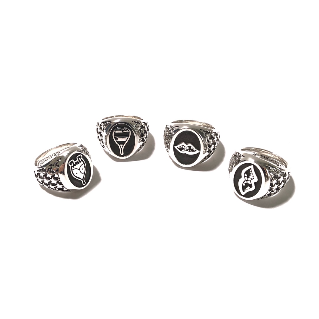 Chrome Hearts 开版 独家拍摄 （MZ）【新品上架】𝗖𝗵𝗿𝗼𝗺𝗲 𝗛𝗲𝗮𝗿𝘁𝘀 克罗心 星星印花戒指