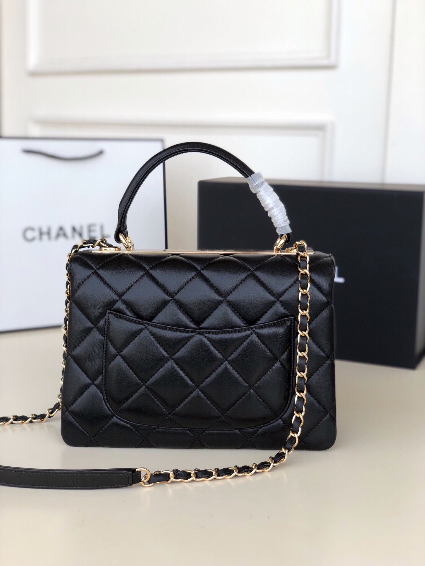 Chanel92236原单质量经典之作华丽与气质的前沿是你意想不到的尊贵皮种:原单进口小羊皮里配原版布五