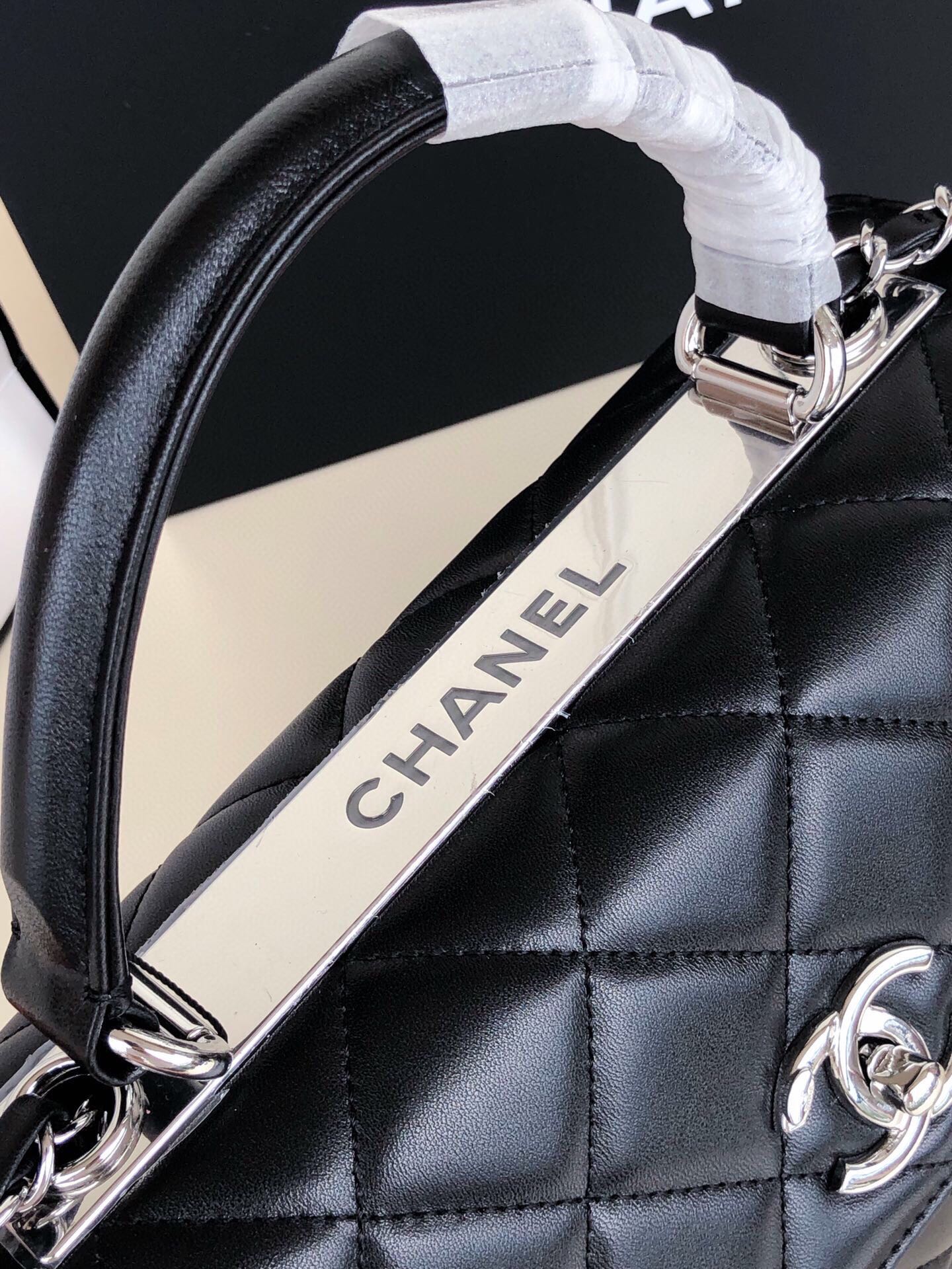 Chanel92236原单质量经典之作华丽与气质的前沿是你意想不到的尊贵皮种:原单进口小羊皮里配原版布五