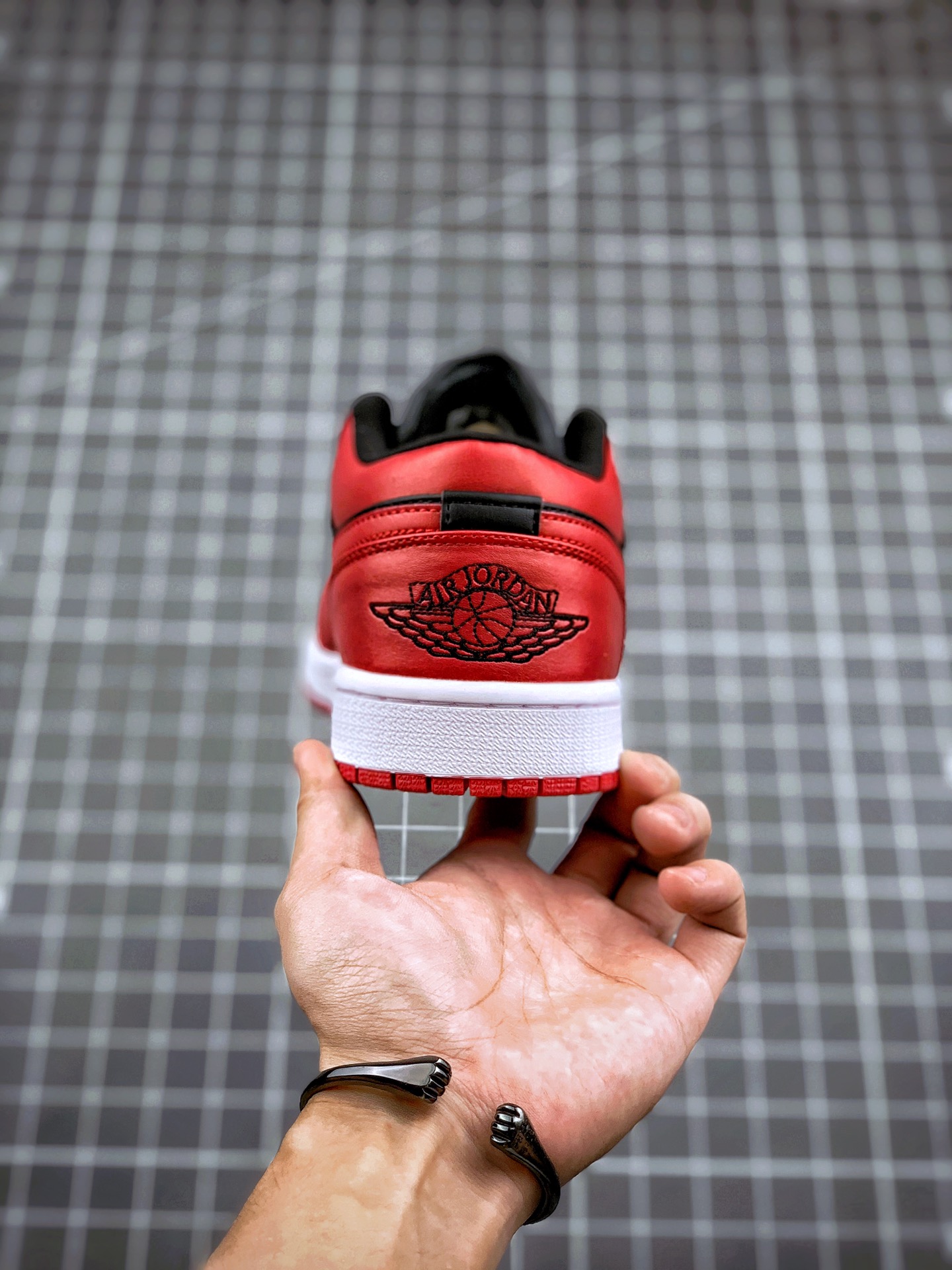 200  Air Jordan 1 Low 黑红反转 AJ1乔1低帮休闲板鞋 553558-606