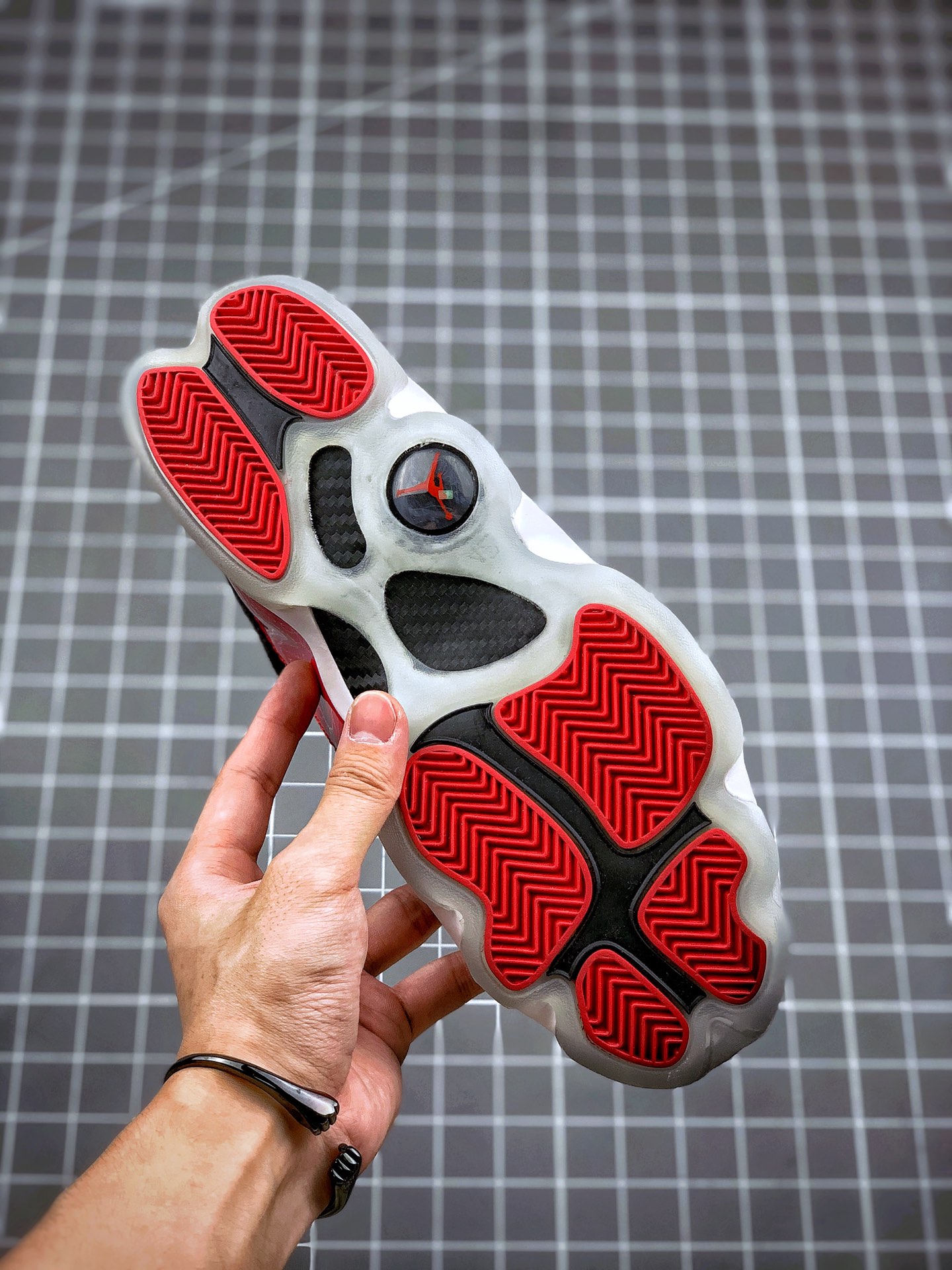 200 代购专供  Air Jordan 6 RIngs PJ tucker  AJ 六冠王 白红 荔枝纹货号322992-601