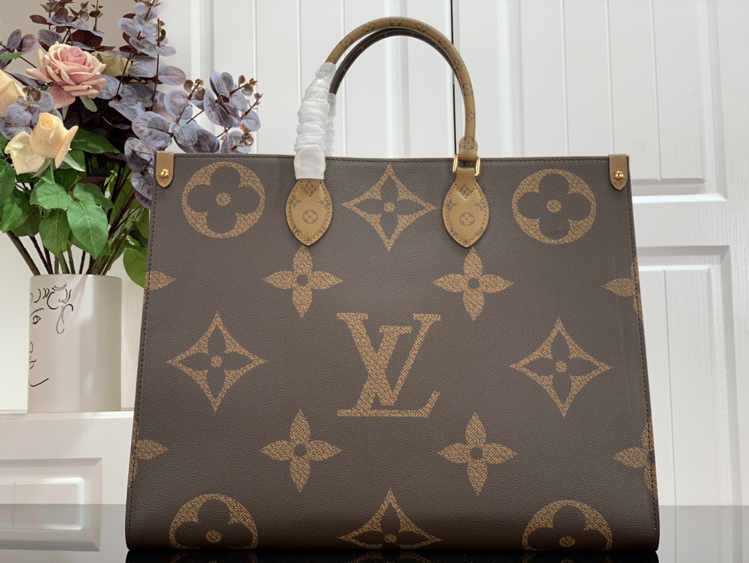 Louis Vuitton LV Onthego Handbags Tote Bags best website for replica
 Gold Printing Monogram Canvas Fabric Fall/Winter Collection Mini M44569