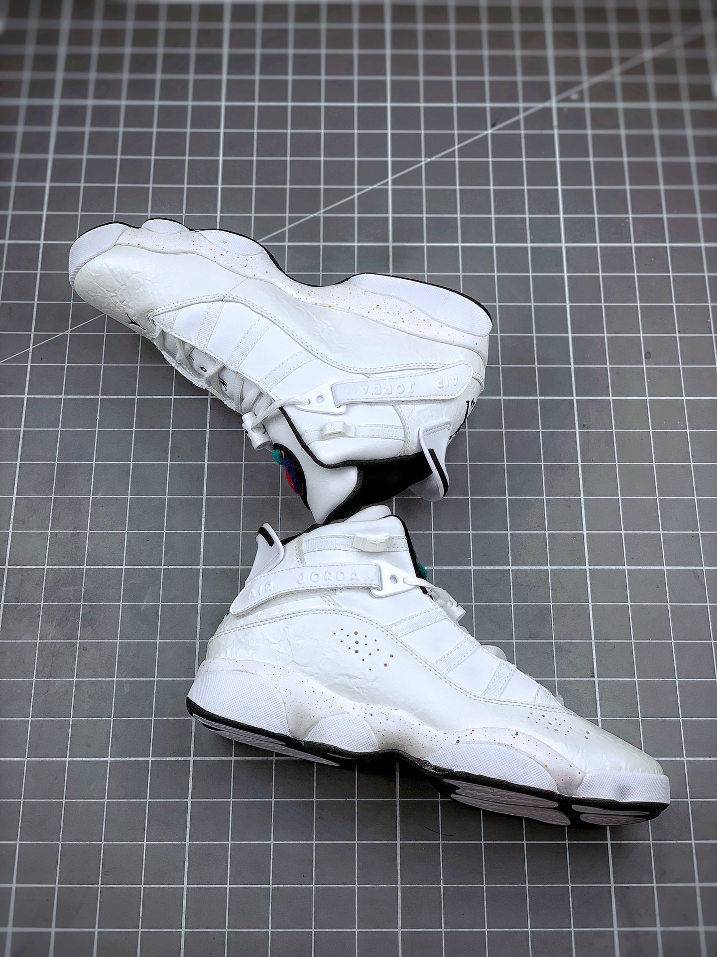 200 代购专供 Air Jordan 6 RIngs PJ tucker  AJ 六冠王 白糖果  官方货号：322992-100