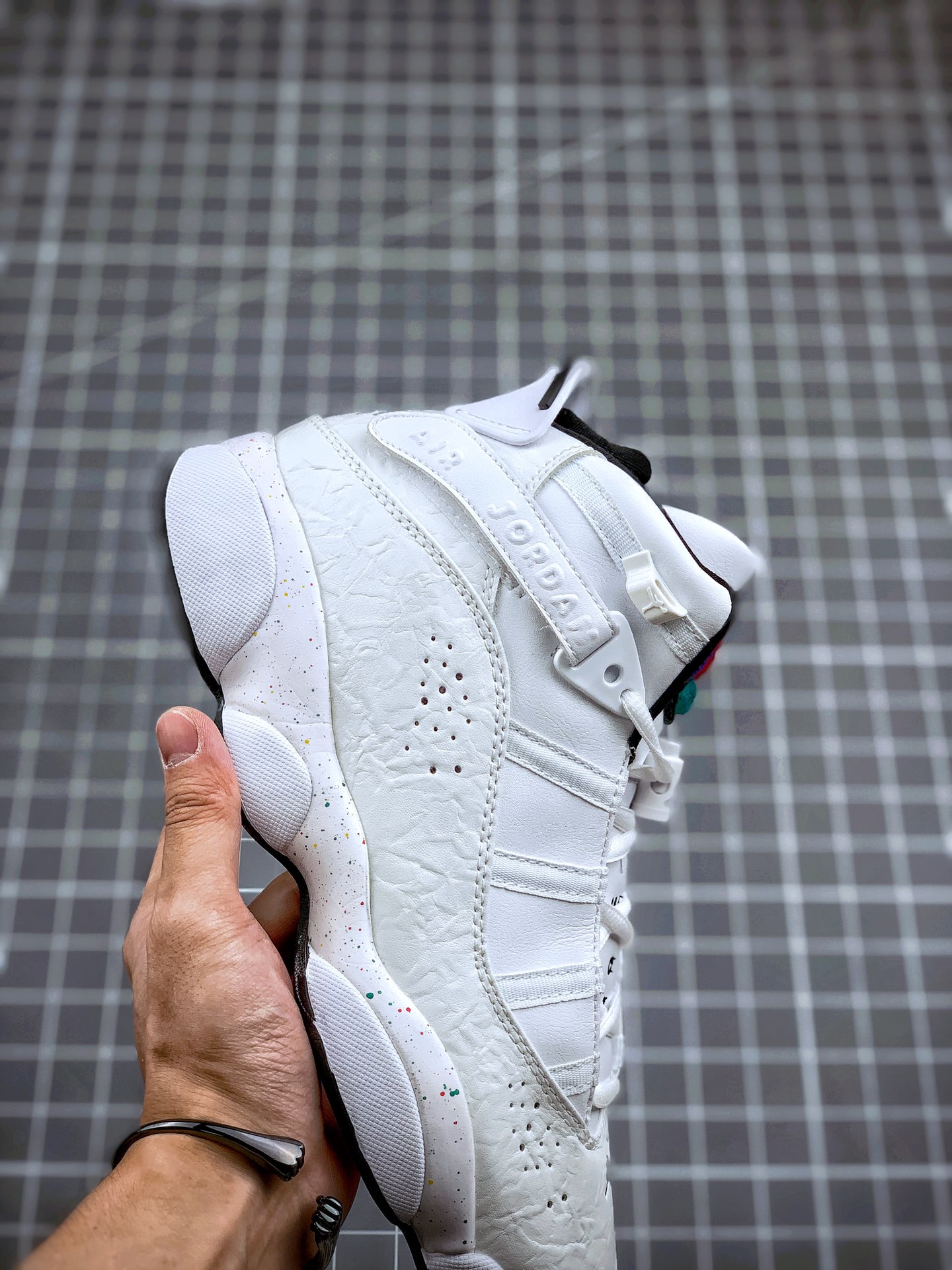 200 代购专供 Air Jordan 6 RIngs PJ tucker  AJ 六冠王 白糖果  官方货号：322992-100