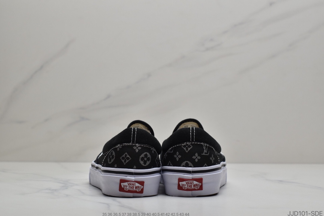 130 万斯 Vans Slip On LV联名款一脚蹬男女帆布鞋