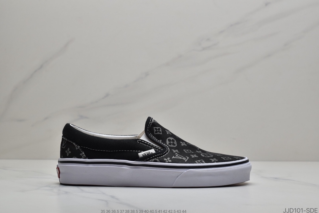 130 万斯 Vans Slip On LV联名款一脚蹬男女帆布鞋