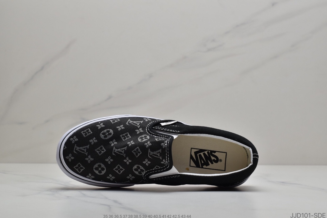130 万斯 Vans Slip On LV联名款一脚蹬男女帆布鞋