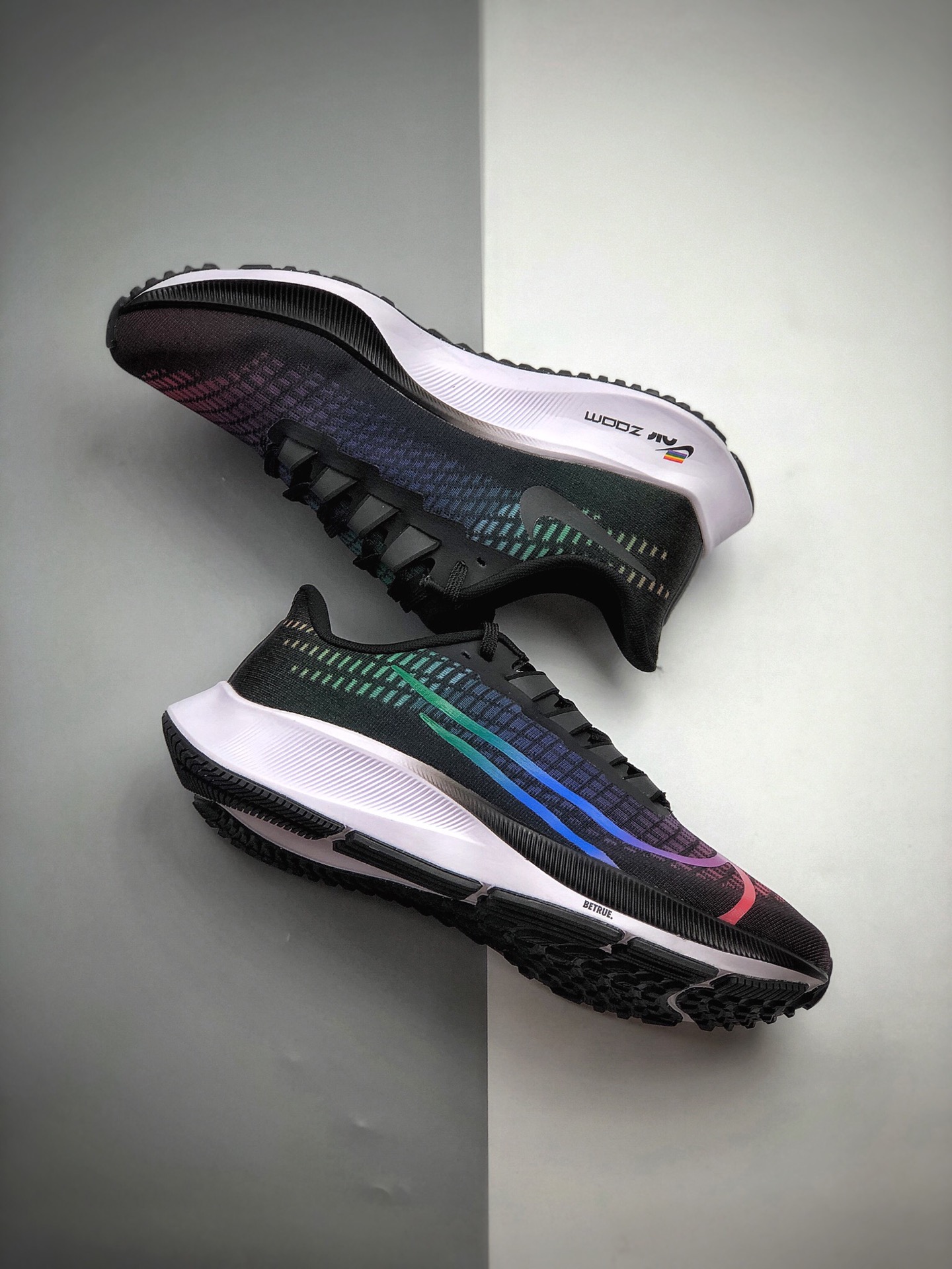 190 公司级耐克W NIKE AIR ZM Pegasus 37 BTRUE 登月37代 CZ5923-001