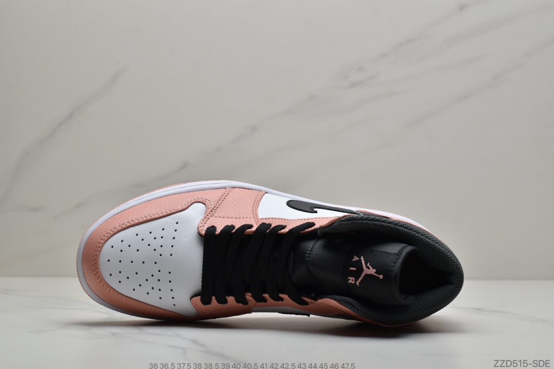 250 公司级  Air Jordan 1 Low Mid “Pink Quartz”樱花粉其中 555112-603