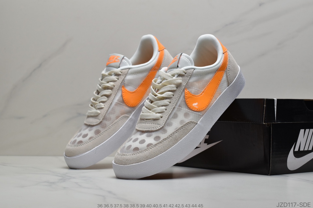 140 J.Crew x Nike Killshot 2 Leather”Sail Deep”致命射击二代系列美式经典复古休闲运动板鞋