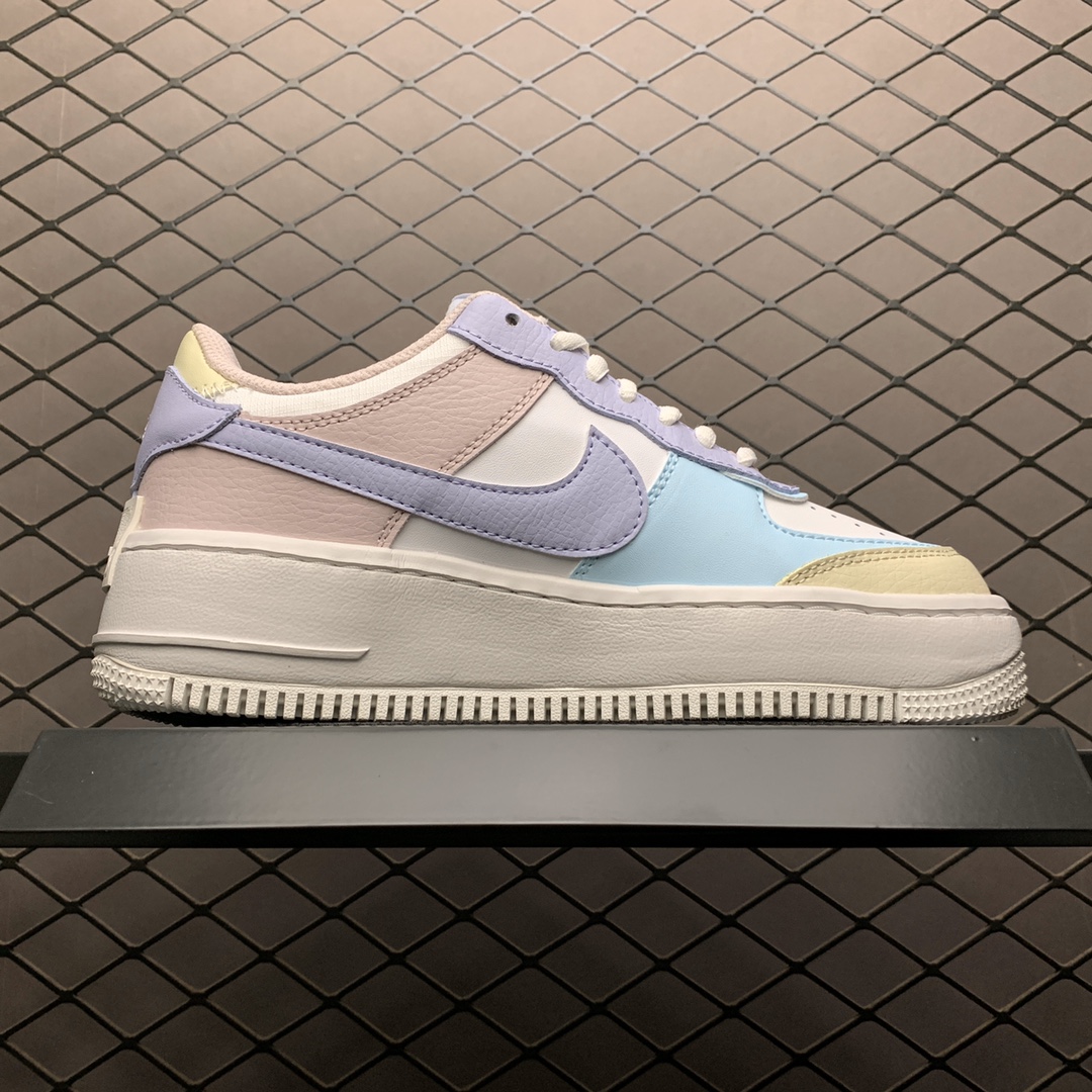 200 Nike Air Force 1 Shadow 解构系列空军一号低帮运动休闲板鞋 CI0919-106