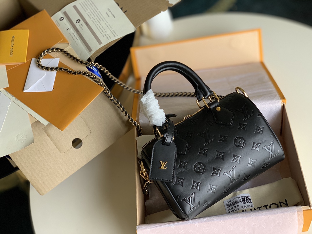 Louis Vuitton LV Speedy Bags Handbags Women Empreinte​ Fashion M42397