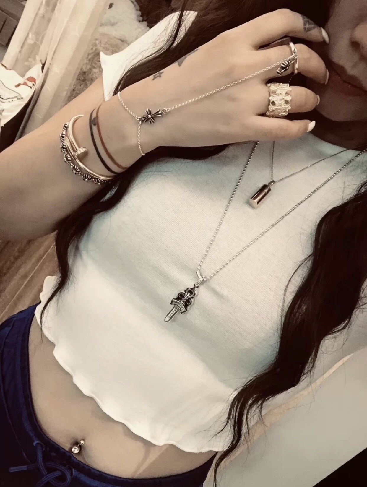 Chrome Hearts 开版 Chrome Hearts克罗心项链