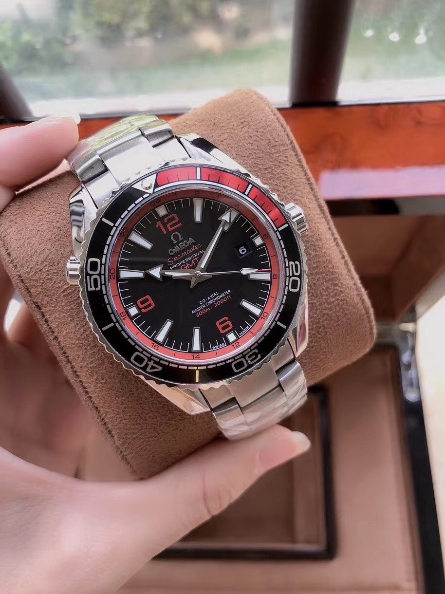 OMEGA 欧米茄 海洋600米自動機械腕時計 男性用 316L精鋼製