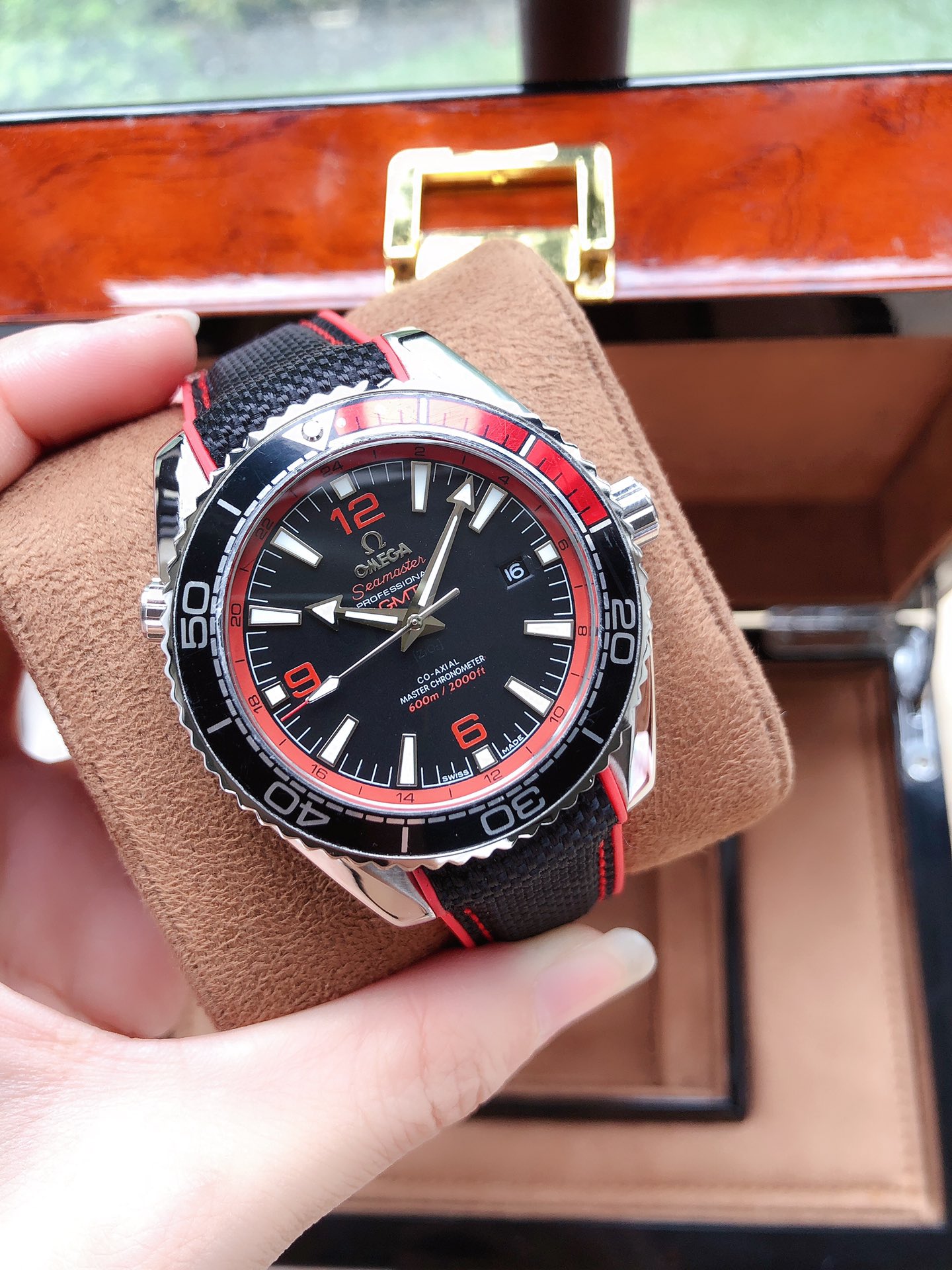 OMEGA欧米茄 男性用自動機械腕時計 316L精鋼製