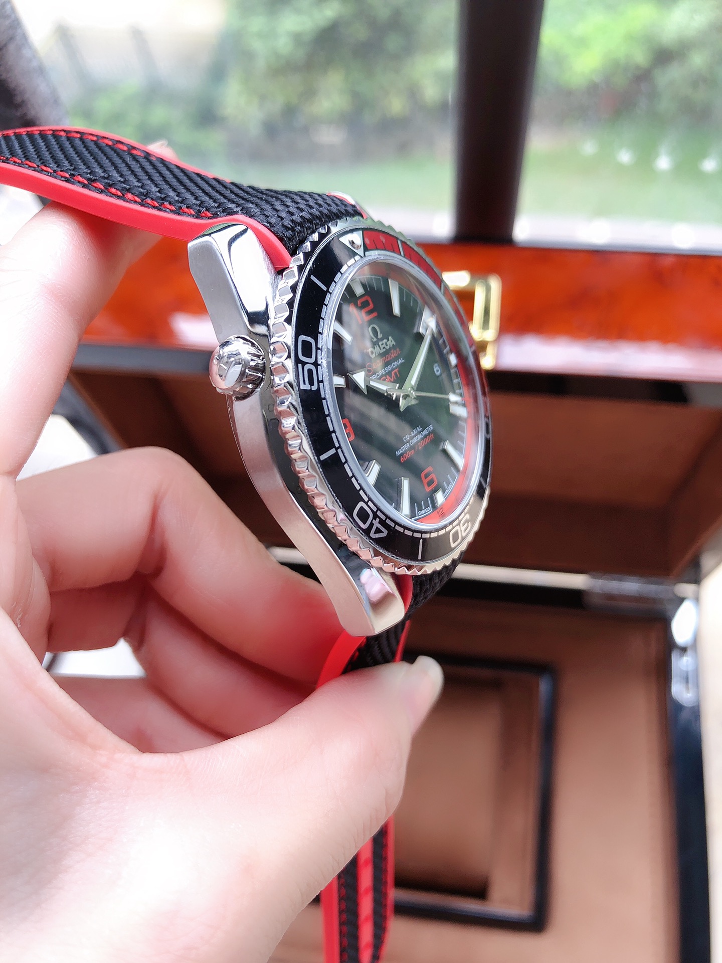 OMEGA欧米茄 男性用自動機械腕時計 316L精鋼製