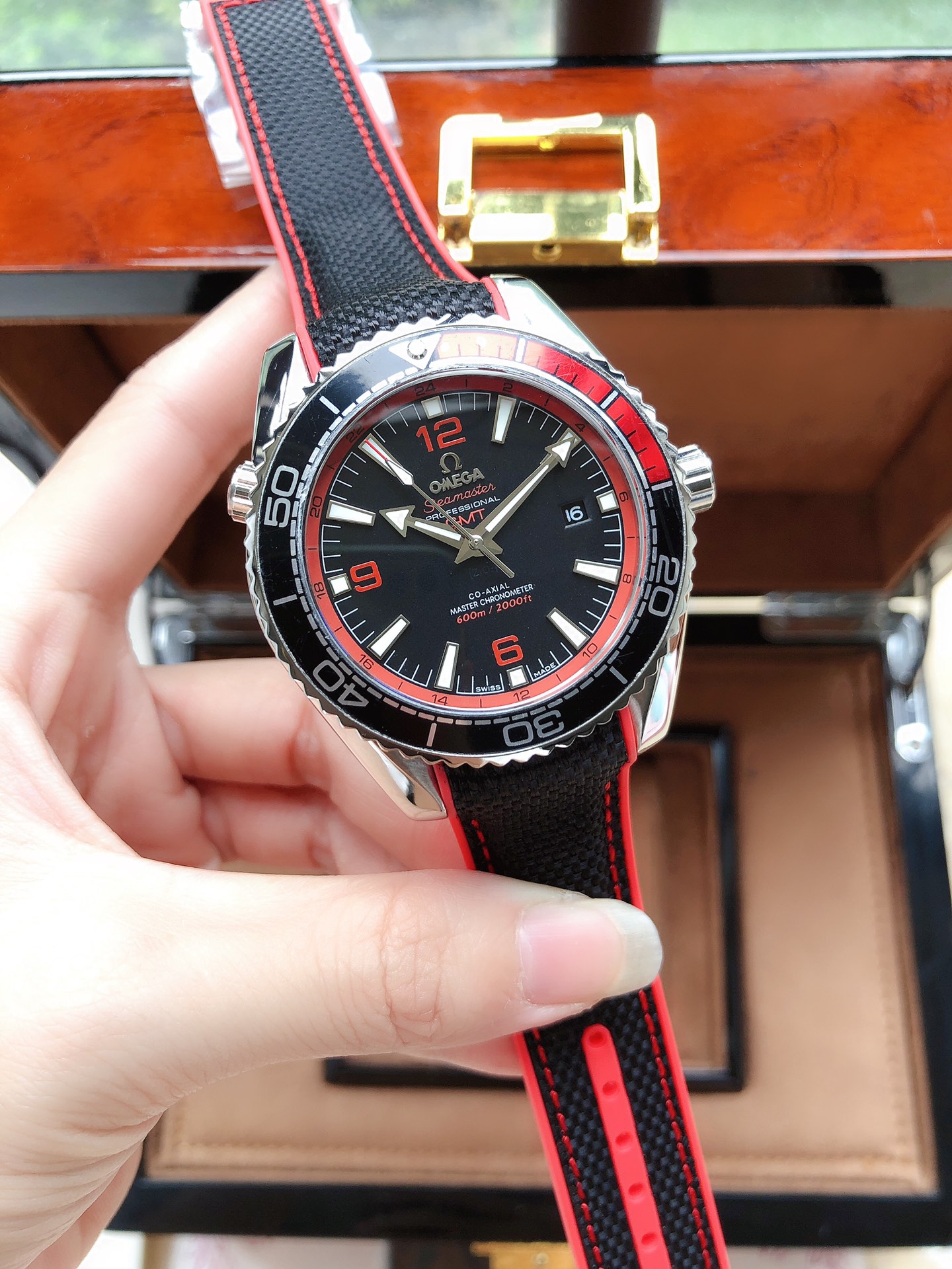 OMEGA欧米茄 男性用自動機械腕時計 316L精鋼製