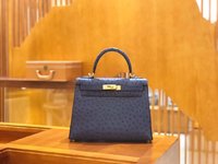 Hermes Kelly Fake
 Handbags Crossbody & Shoulder Bags Sewing Ostrich Leather