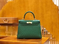 Hermes Kelly Handbags Crossbody & Shoulder Bags Outlet 1:1 Replica
 Sewing Ostrich Leather