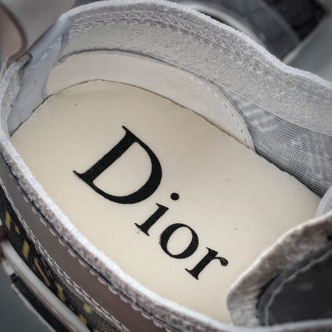 270 广东原厂Shawn Stüssy x Dior迪奥 B23 Oblique High Top Sneakers透明印花休闲运动板鞋