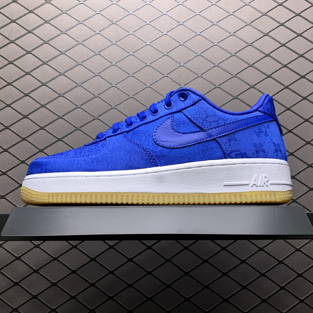 120 CLOT x Nike Air Force 1 陈冠希主理凝结集团联名限定款空军一号低帮运动休闲板鞋 CJ5290-400