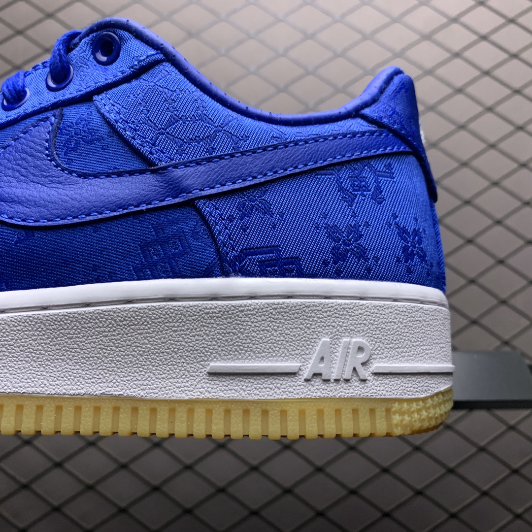 120 CLOT x Nike Air Force 1 陈冠希主理凝结集团联名限定款空军一号低帮运动休闲板鞋 CJ5290-400