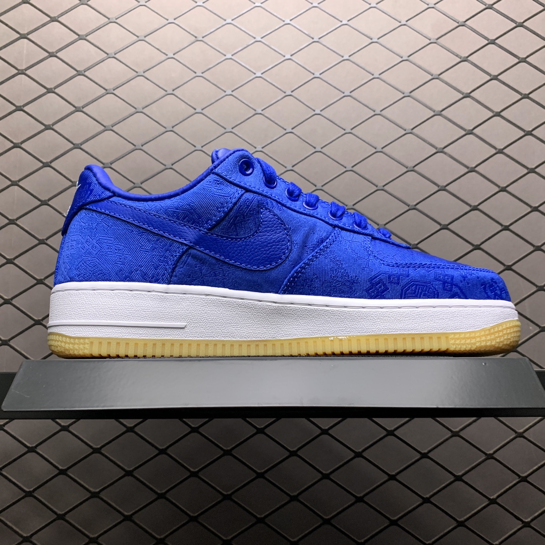 120 CLOT x Nike Air Force 1 陈冠希主理凝结集团联名限定款空军一号低帮运动休闲板鞋 CJ5290-400