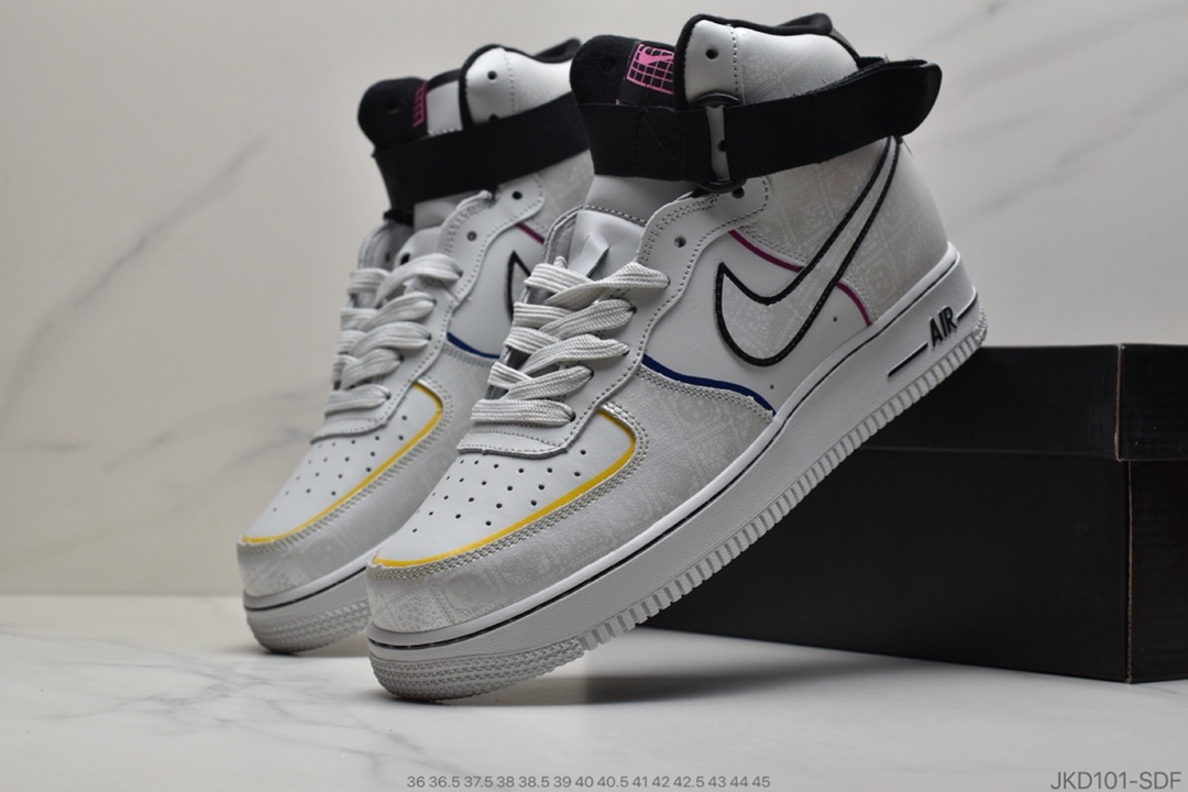 160 公司级 耐克Air Force 1 ‘07 ”Day of the Dead” 空军低帮CE1138-100