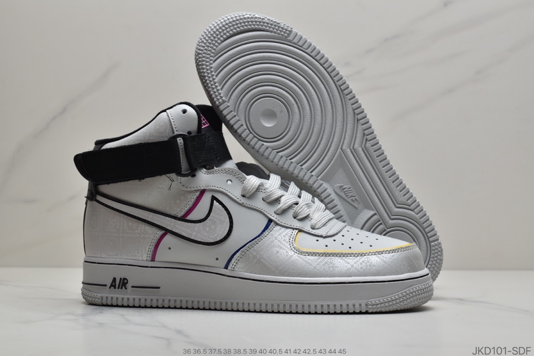 160 公司级 耐克Air Force 1 ‘07 ”Day of the Dead” 空军低帮CE1138-100