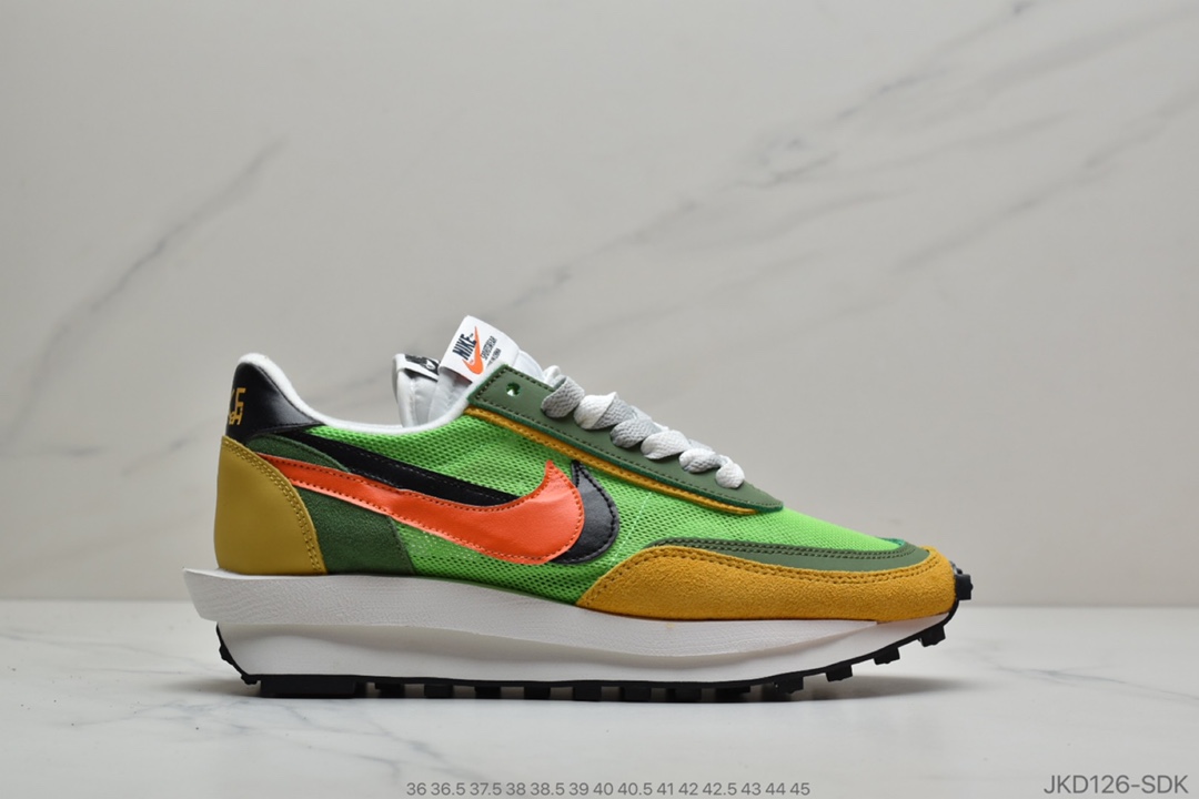 160 真标 Sacai x Nike LVD Waffle Daybreak 日式构解 跑慢鞋 BV0073-500