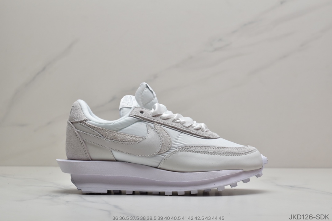 160 真标 Sacai x Nike LVD Waffle Daybreak 日式构解 跑慢鞋 BV0073-500