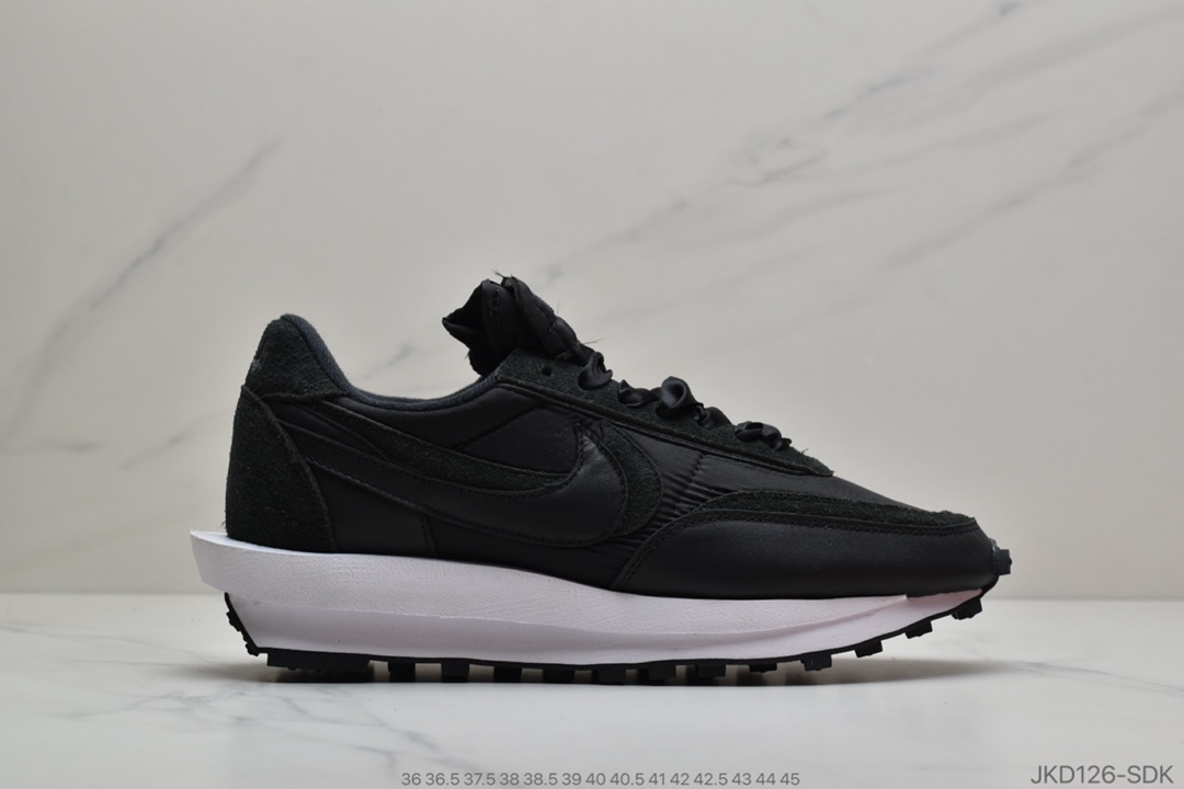 160 真标 Sacai x Nike LVD Waffle Daybreak 日式构解 跑慢鞋 BV0073-500