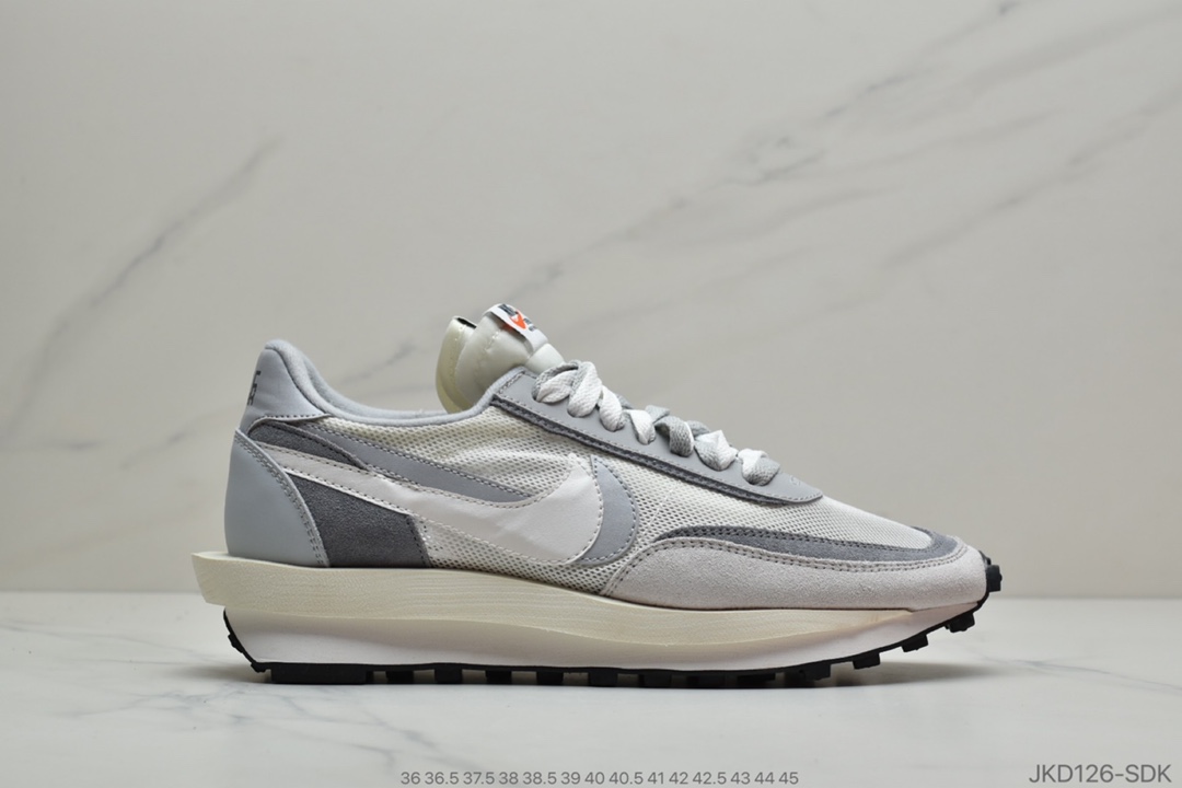 160 真标 Sacai x Nike LVD Waffle Daybreak 日式构解 跑慢鞋 BV0073-500