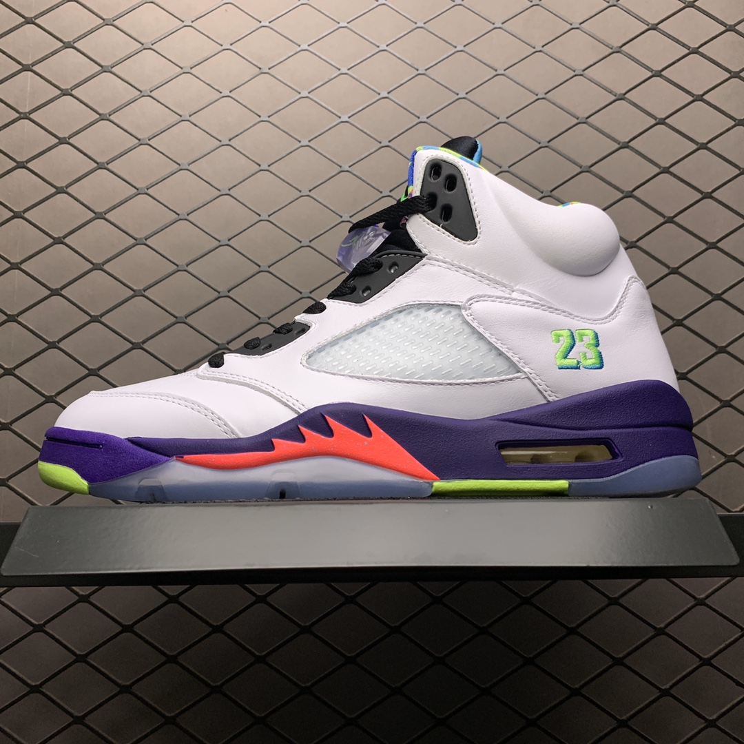 500 纯原版本 Air Jordan 5 ” Alternate Bel ” 2020 新鲜王子 AJ5乔5 新款鸳鸯 DB3335-100