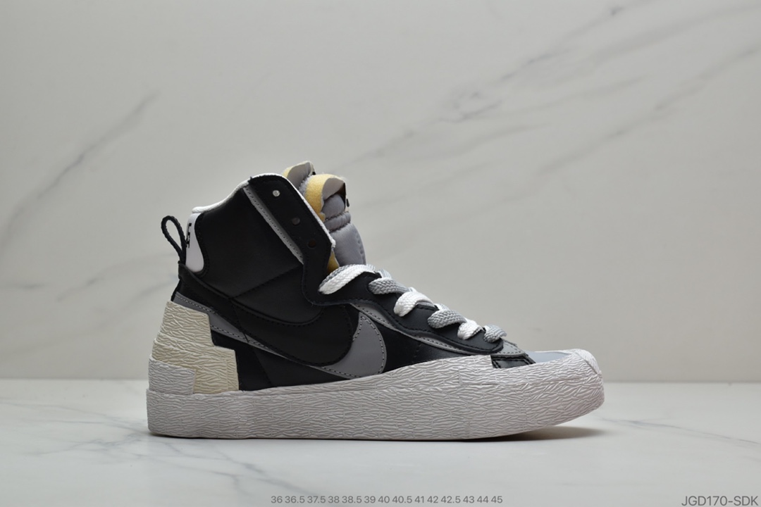 180 公司级  Sacai X Nike Blazer with Dunk 双钩开拓者联名走秀款 BV0072-100