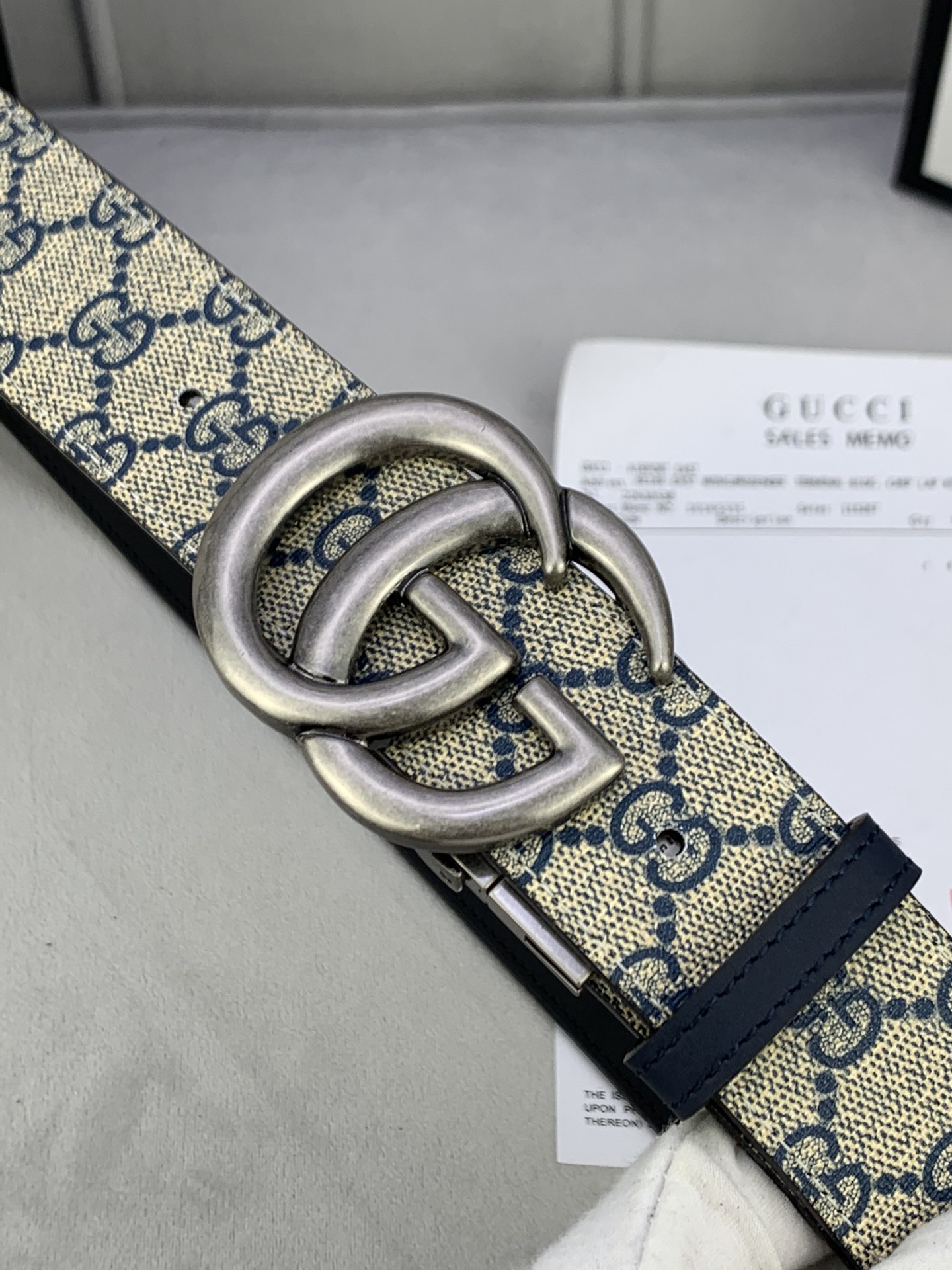 宽度4.0GUCCI經典款G家花面带