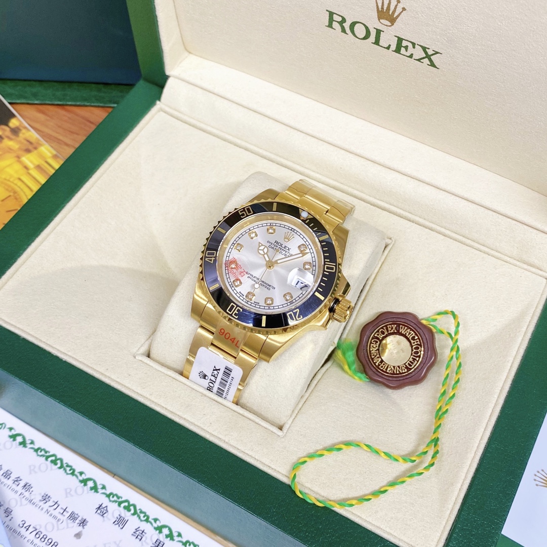 NO:150936,Gold Rolex ROLEX Water Ghost Series, Men's Mechanical Watch Original imported Citizen movement, 316L stainless steel shell cover ceramic ring mouth, pure steel strap Original safety buckle, sapphire glass (super waterproof), diameter 40mm /13mm,,rolex19860909金 劳力士ROLEX 水鬼系列,男士机械腕表 原装进口西铁城机芯,316L精钢壳套陶瓷圈口,纯精钢表带 原装保险扣,蓝宝石玻璃(超强防水),直径 40mm /13mm,,rolex,Watch
