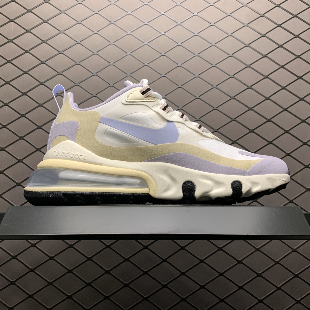 180 Nike Max 270 React 混合科技半掌气垫 CT1287-100