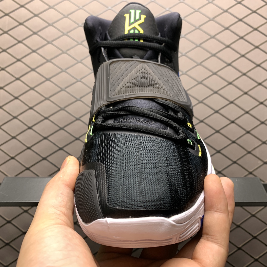 280 纯原版本 Nike Kyrie 6 欧文6 黑炫彩BQ4631-004 男鞋实战篮球鞋