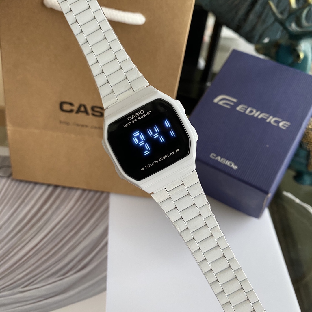CASIO A168 Touch Screen Sports Watch for Students and Couples - 图片 3