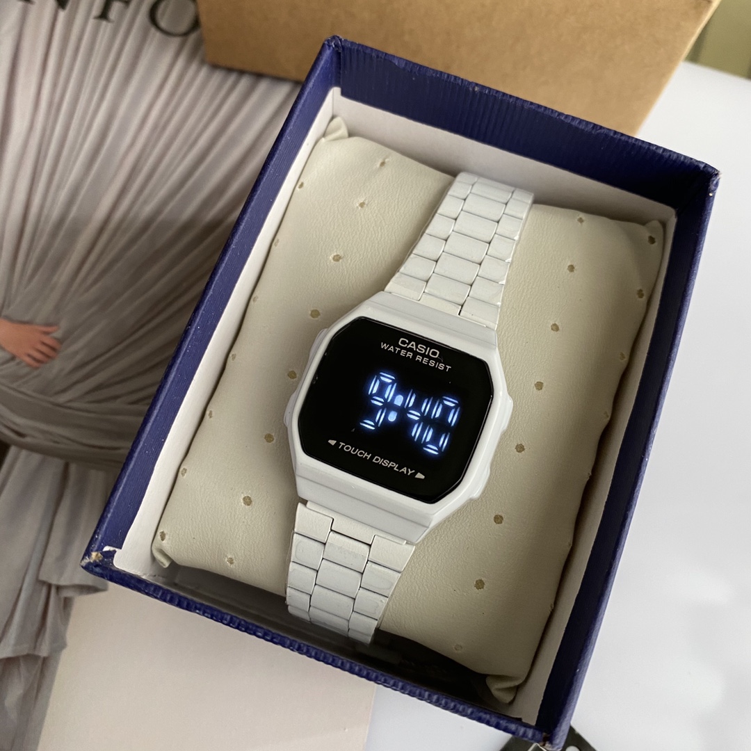 CASIO A168 Touch Screen Sports Watch for Students and Couples