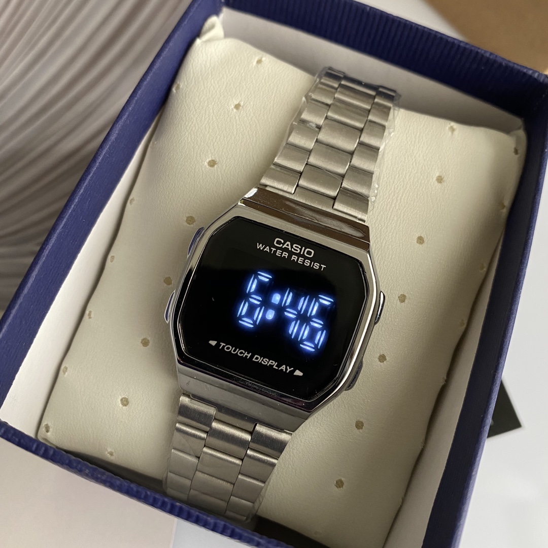 “CASIO A168 Touch Screen Watch: Perfect for Students and Couples”