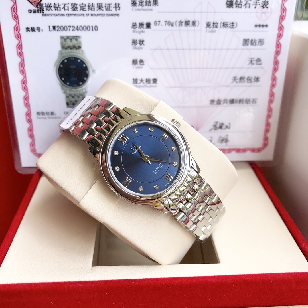 OMEGA欧米茄碟飞系列钻表独家首发