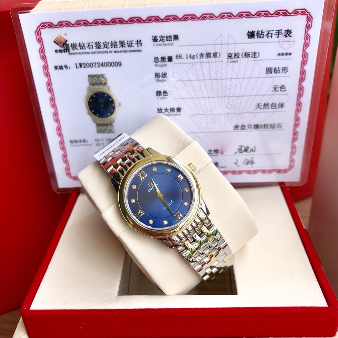 OMEGA欧米茄碟飞系列钻表独家首发