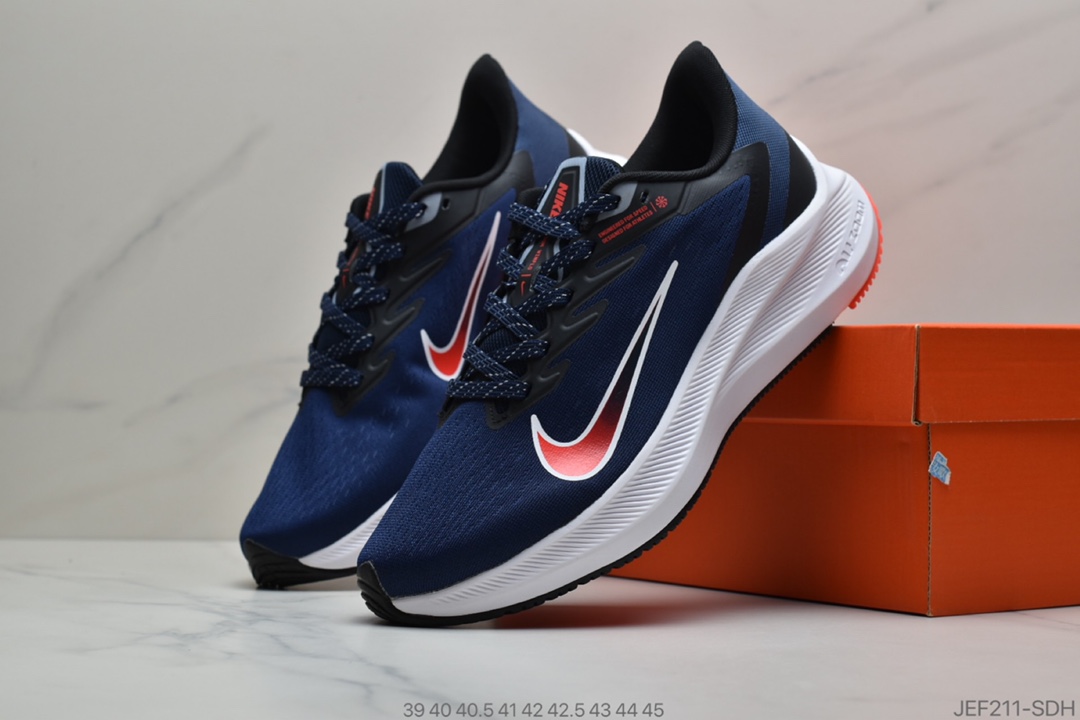 155 公司级 耐克Nike Zoom WINFLO 7 代 登月轻质透气休闲运动跑步鞋CJ0302 001