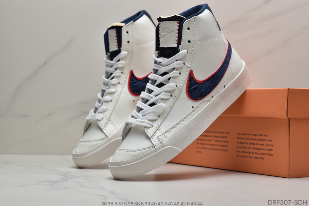115 耐克Nike Blazer Mid VNTG QS 复古经典中帮开拓者 休闲板鞋CD9318-200/BQ6806-400/100/600/300