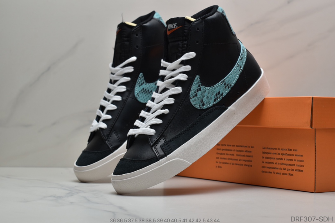 115 耐克Nike Blazer Mid VNTG QS 复古经典中帮开拓者 休闲板鞋CD9318-200/BQ6806-400/100/600/300